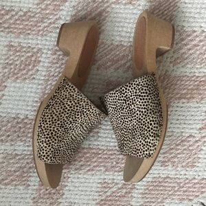 Madewell Evelyn Clog - calf hair
